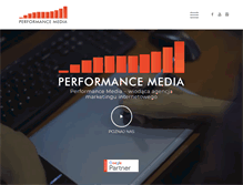 Tablet Screenshot of performancemedia.pl
