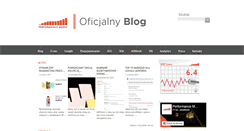 Desktop Screenshot of blog.performancemedia.pl